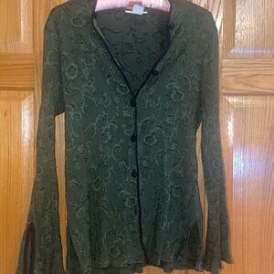 Vintage Dress Barn Ling Sleeve Top